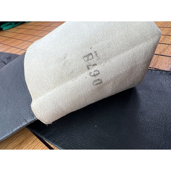 Vintage Kislav Glace Black Leather Opera Gloves Made in France - Picture 6 of 7